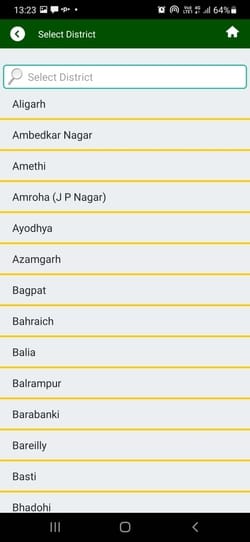 Uttar Pradesh District List E ganna